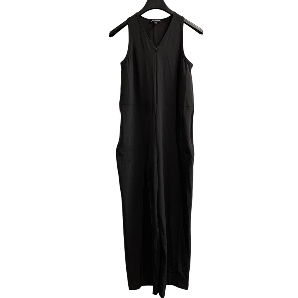 Universal Standard Luna Jumpsuit Women 2XS 6-8 Black Active Casual Wide Leg